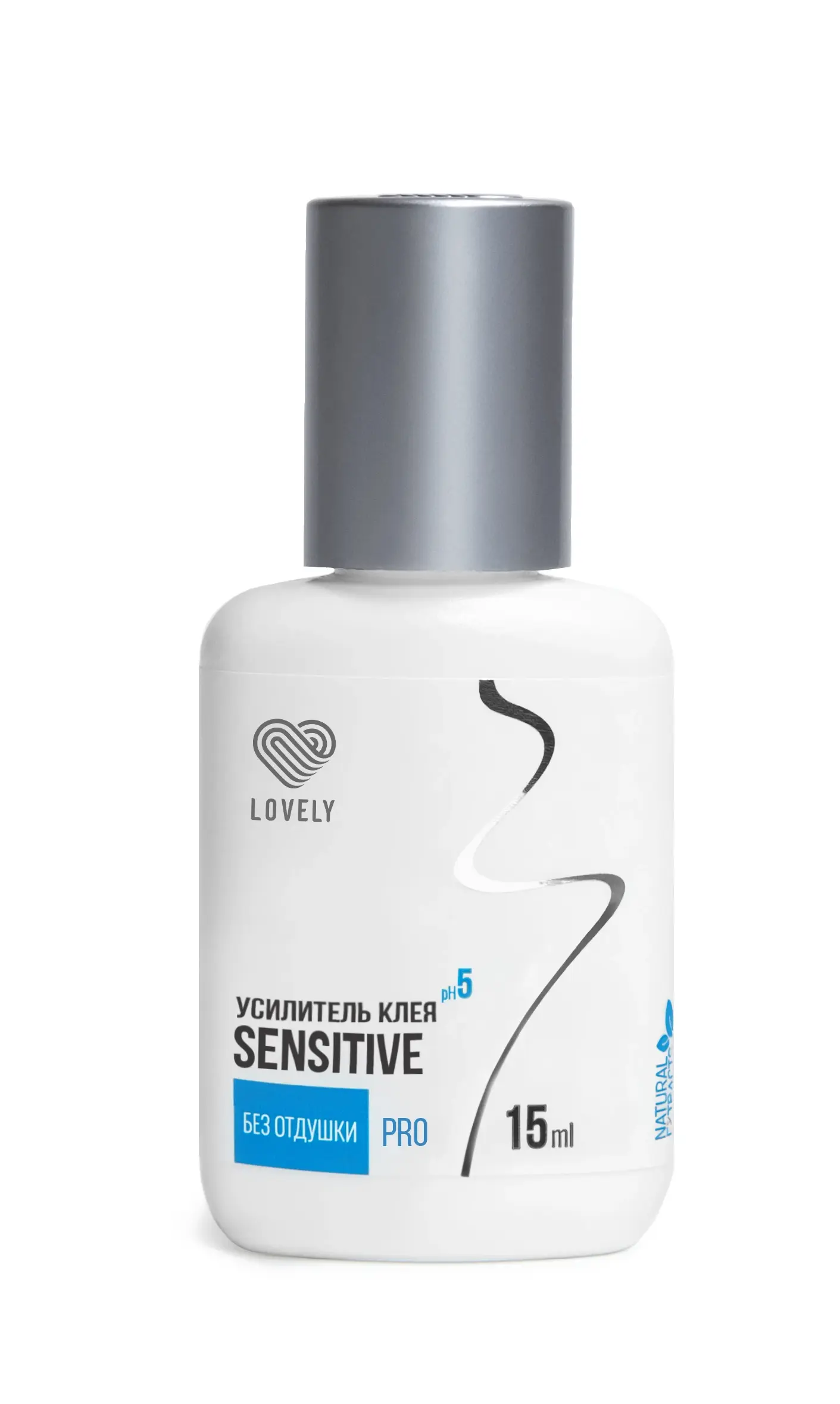 Усилитель клея для наращивания ресниц Lovely, без аромата 15мл																										