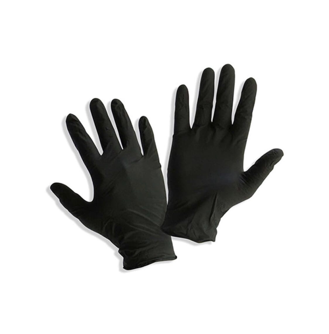 Перчатки нитриловые плотные (черные) 50 пар