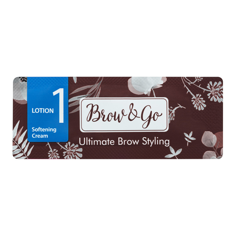 Состав для стайлинга бровей №1 Brow&Go Softening Cream, саше 1 мл.