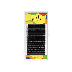 Черные ресницы Rill МИКС (16 линий)