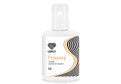 Гелевый ремувер LOVELY с ароматом персика, 15 мл